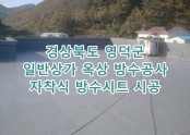 경상북도 영덕군 상가 옥상 방수공사